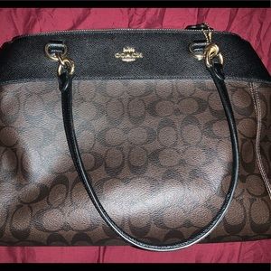 Chocolate brown Coach Purse